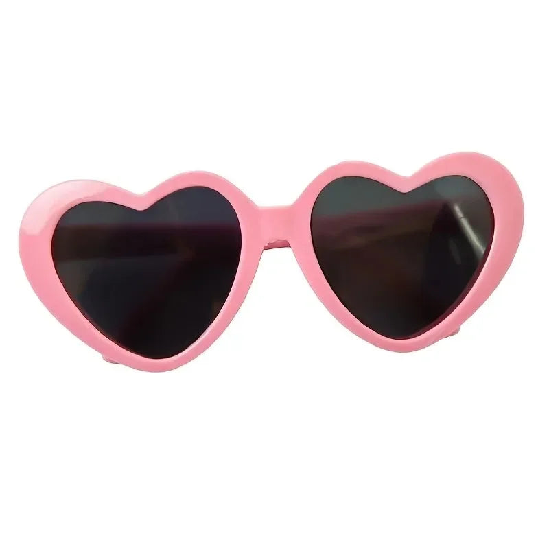 Heart-Shaped Pet Sunglasses