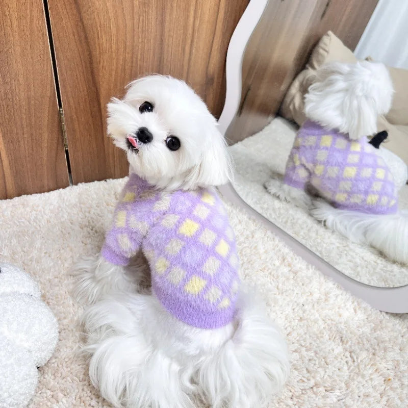 The Pastel Daydream Plaid Sweater