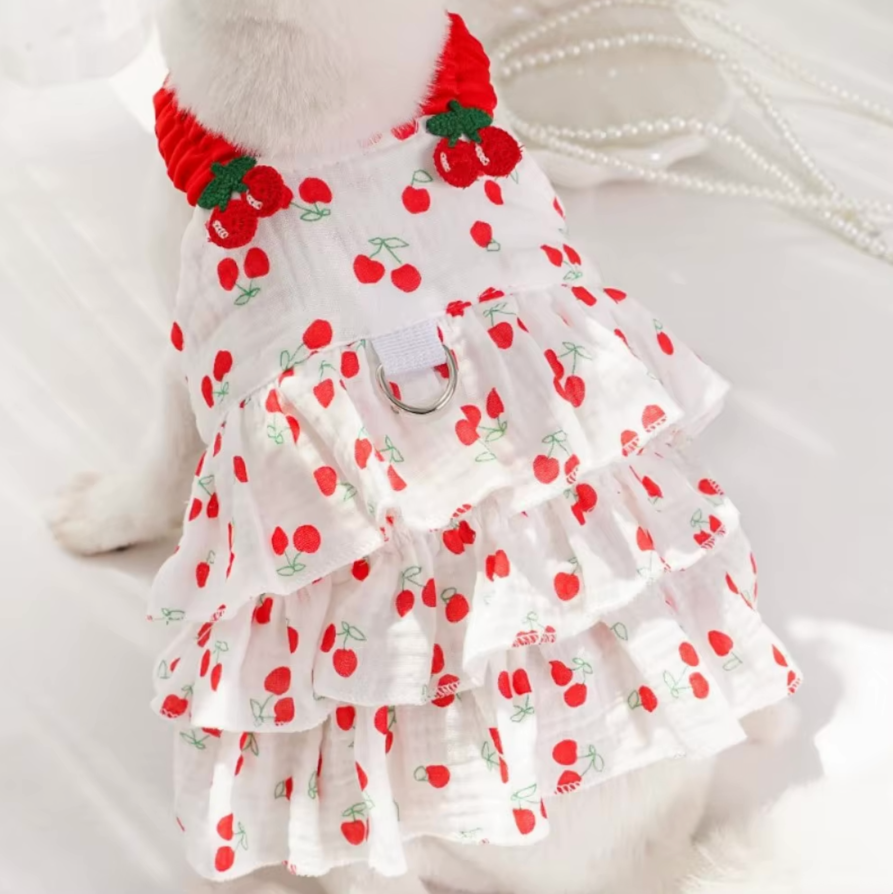 Cherry Print Summer Dress
