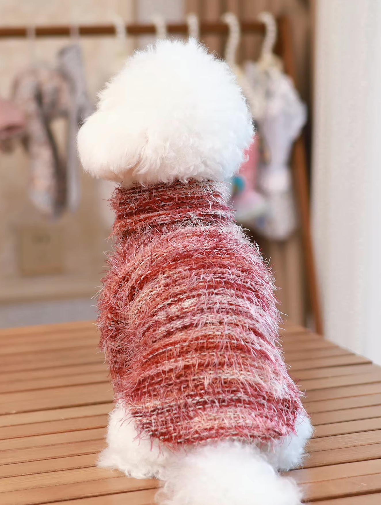 Knit Turtleneck Dog Sweater