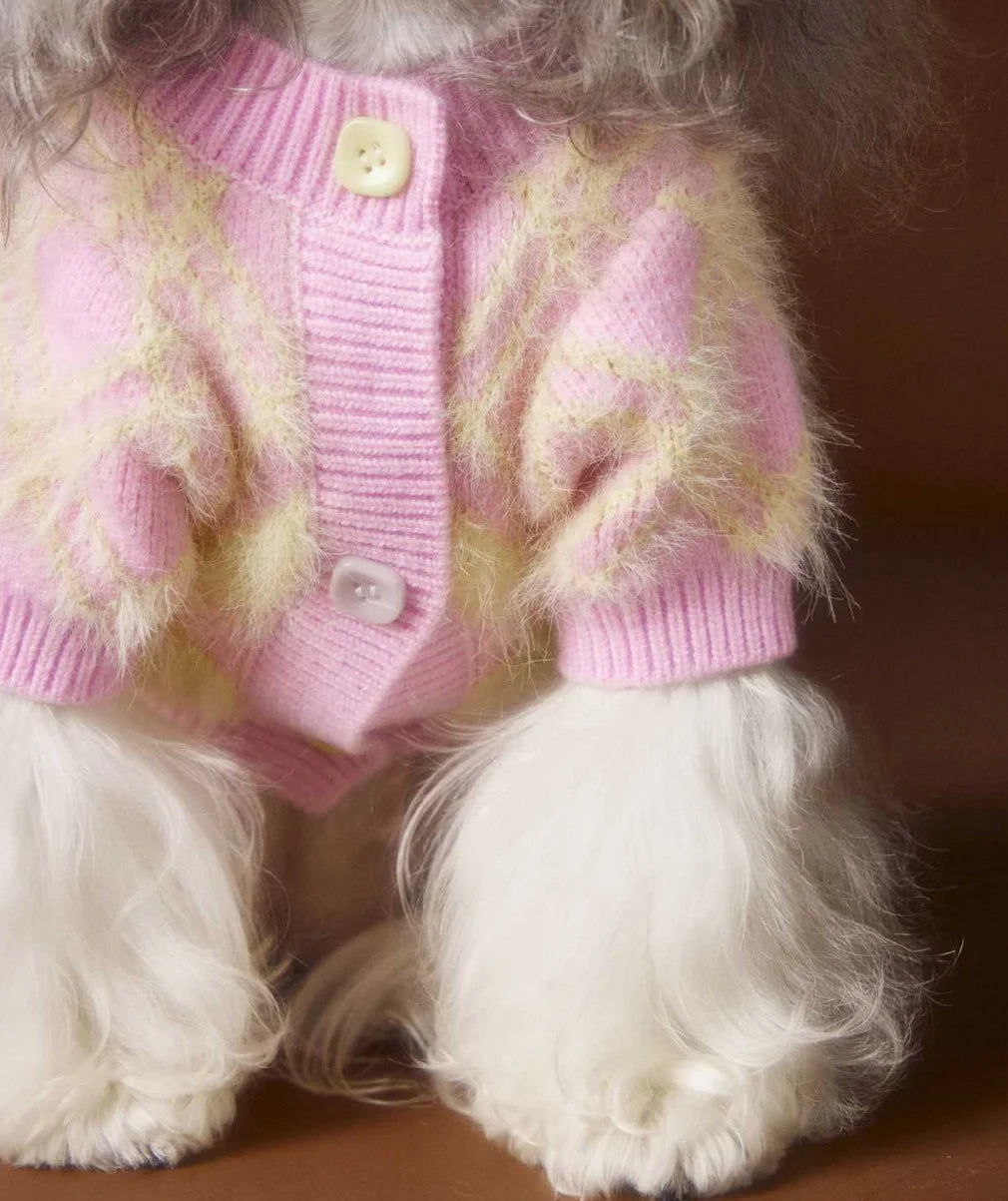 The Marshmallow Argyle Sweater