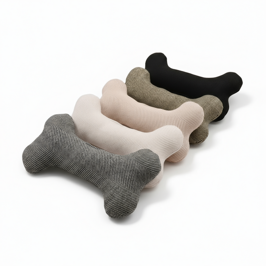 Plush Squeaky Bone Toy