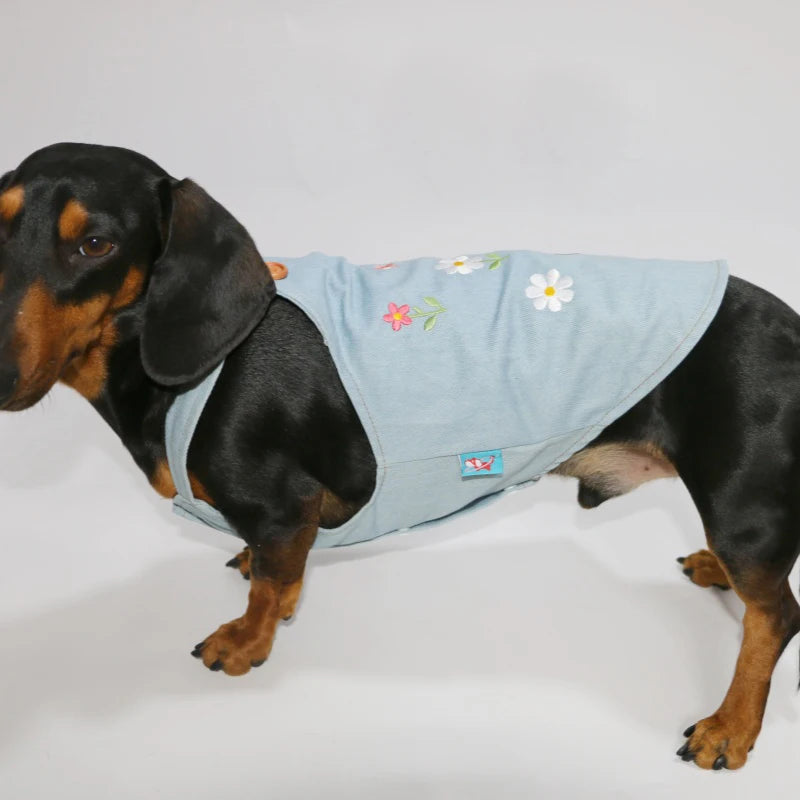 The Denim Blossom Dress LB