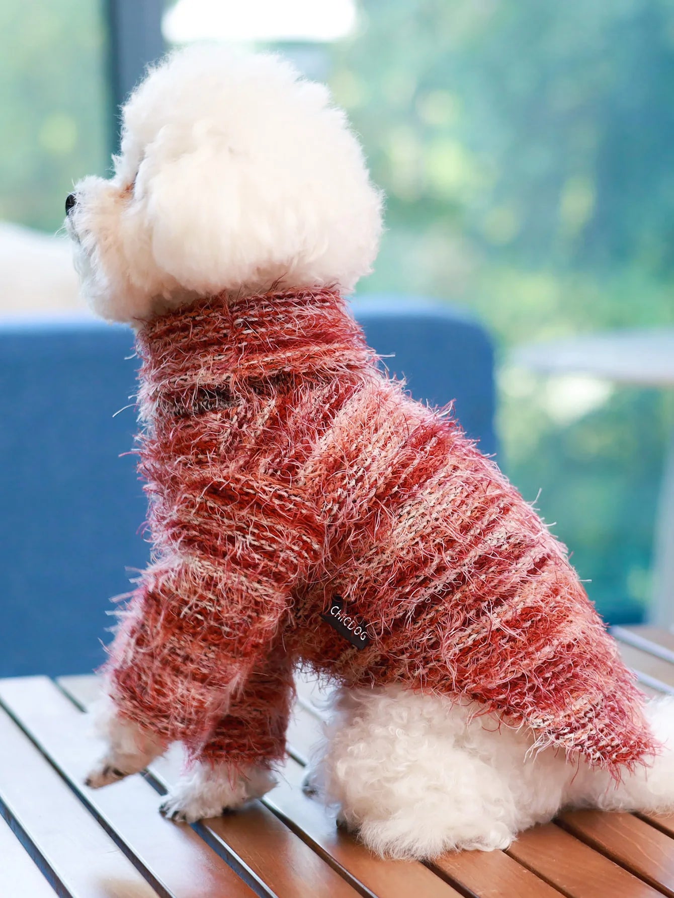 Knit Turtleneck Dog Sweater