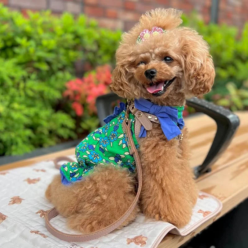 Garden Bloom Ruffle Dress