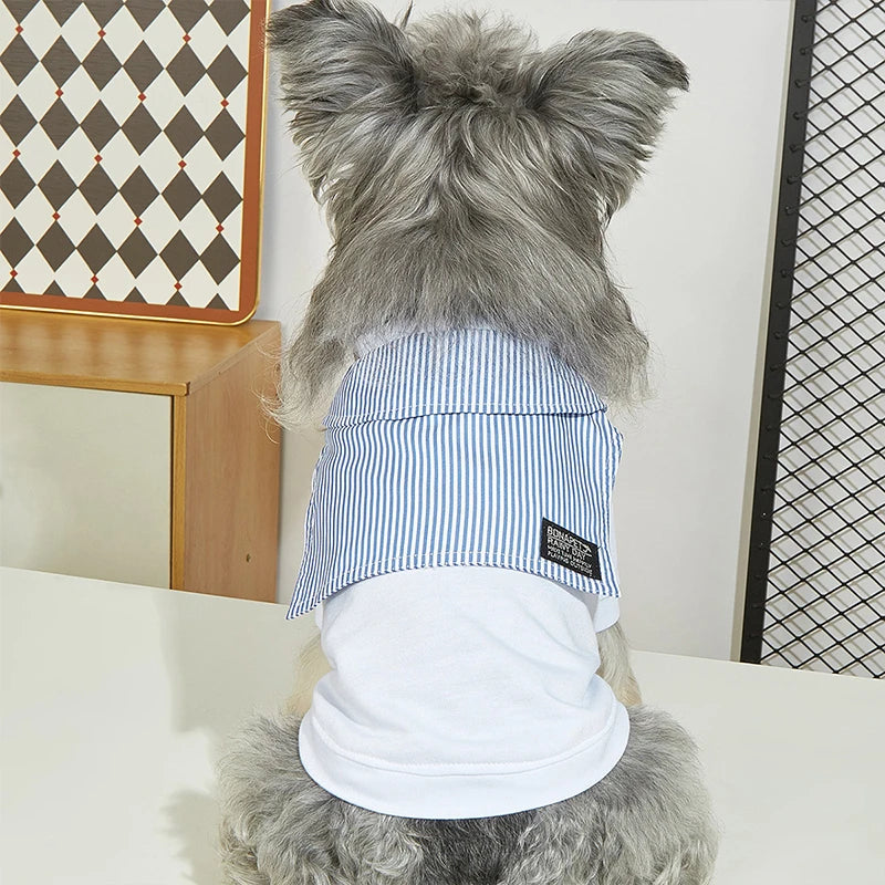 Preppy Layered Dog T-Shirt