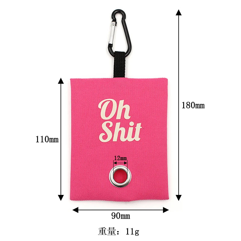 Graphic Garbage Waste Bag Holder