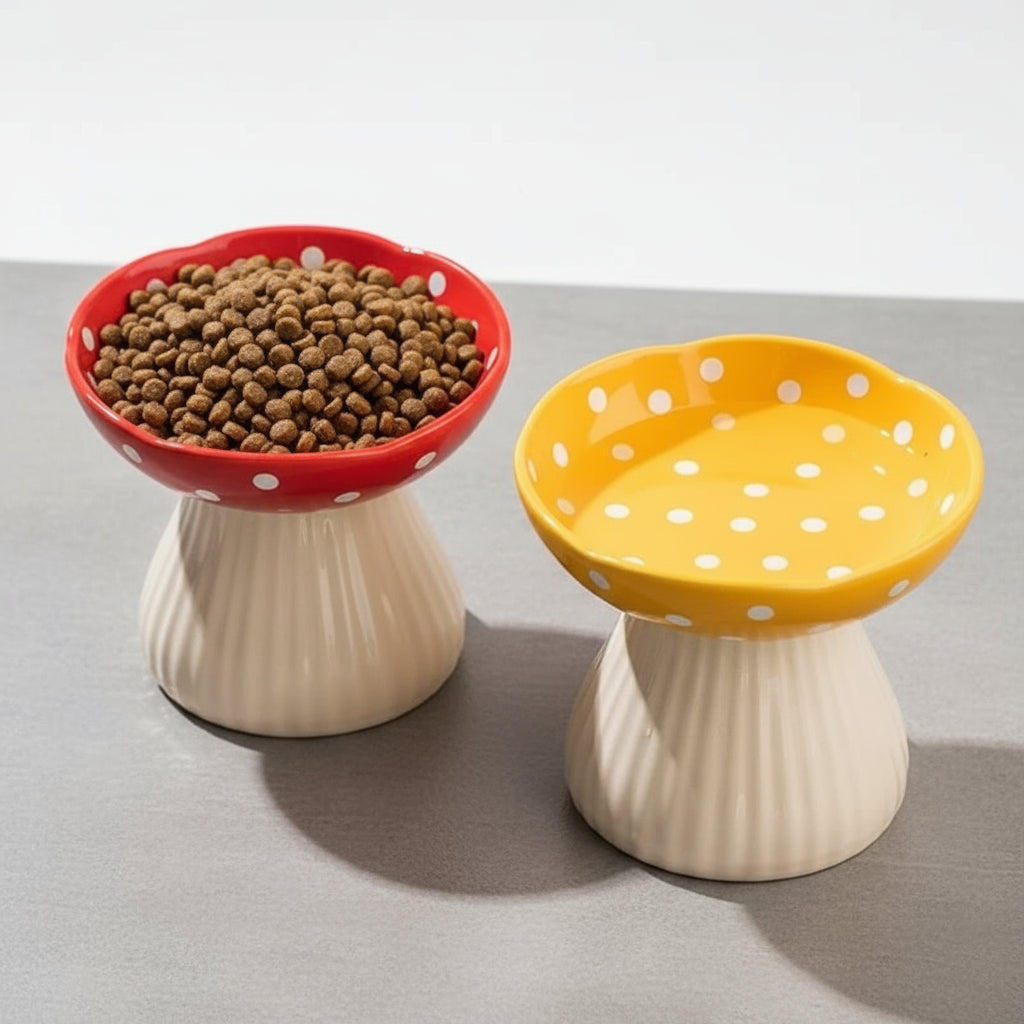 Mushroom Pet Feeding Bowl