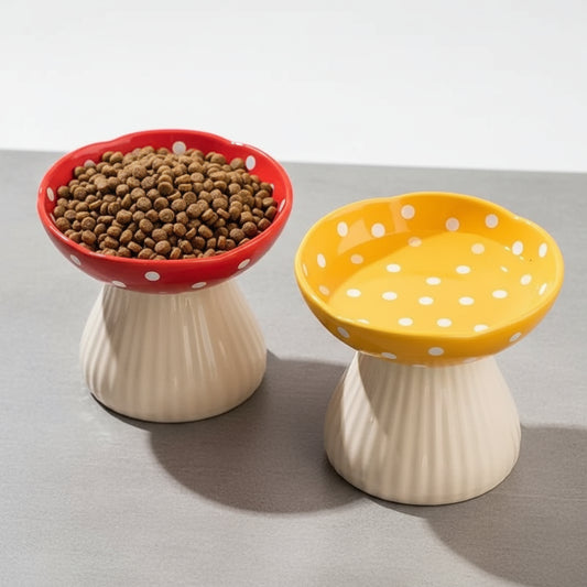 Mushroom Pet Feeding Bowl