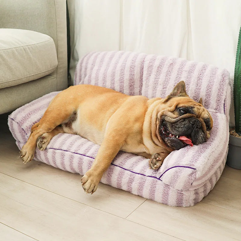 CozyLuxe Striped Lounger