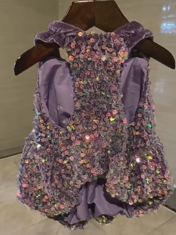 Glam Sequin Party Dress